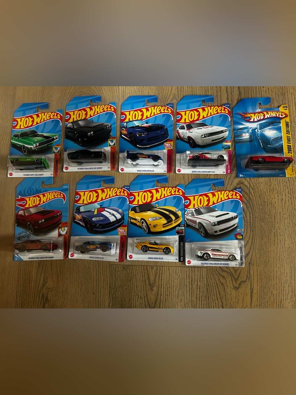 Hot Wheels Dodge Lot
